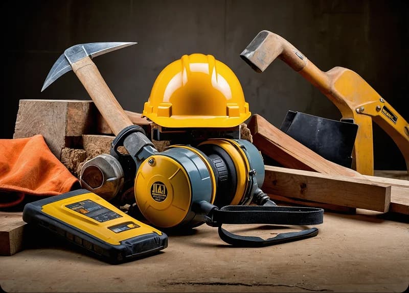 Construction tools, machinery and building materials
